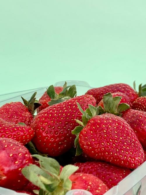 Fresa deshidratada chamoy o natural, 25 grs.